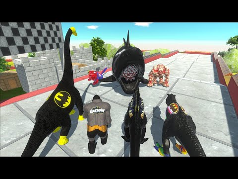 Hunting Found Jurassic World Evolution 2 Team Batman Superhero - Animal Revolt Battle Simulator