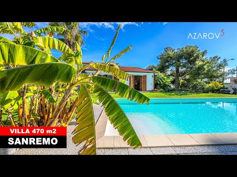 🌴 Elegant villa in Sanremo