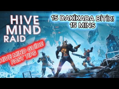 Hive Mind 15 DKDA BİTİR! ⚡ Shadowgun Legends Guide (TR/ENG Subtitles) [4K 60FPS]