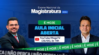 ENAM 2025.2 (Aula inicial aberta)