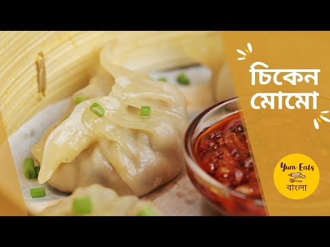 Chicken Momos Recipe in Bengali | Easy Recipe for Making Chicken Momos | Street Style Momo