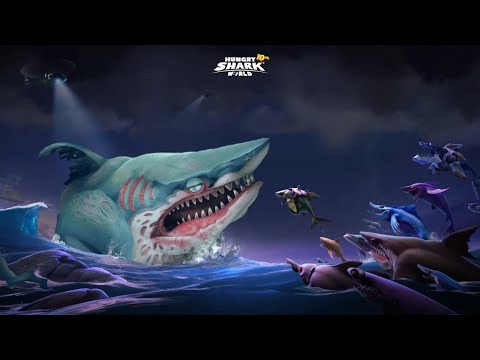 ZOMBIE SHARK NEW LIVE EVENT (TRIGGER 30 GOLD RUSHES) - Hungry Shark World