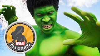 Cosplayer Ryan Green becomes the Hulk - Marvel Becoming