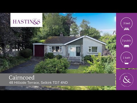 Cairncoed, 48 Hillside Terrace, Selkirk TD7 4ND - Video Tour