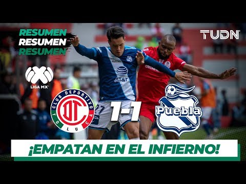 Highlights & Goals | Toluca 1-1 Puebla | Liga MX - AP 19 - Game 13 | TUDN