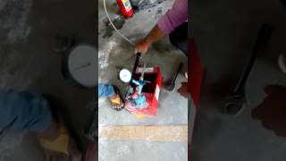 Extinguisher Refilling hydro test work hydro pressure machine