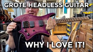 Video thumbnail for Grote Headless Electric Guitar - Why I love it! by Tony Lee Glenn