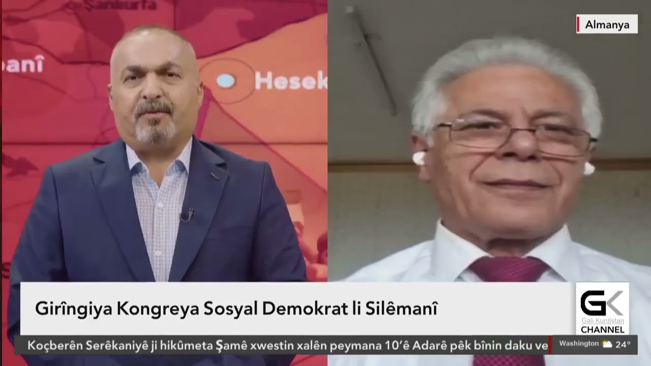 ROJAVA- Girîngiya Kongreya Sosyal Demokrat li Silêmanî