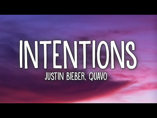 Download  Intentions (feat. Quavo)  - Justin Bieber