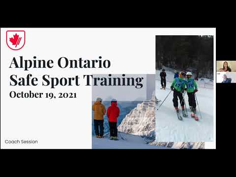 Oct 19, 2021 Coach Webinar - Safe Sport with Alexia Tam