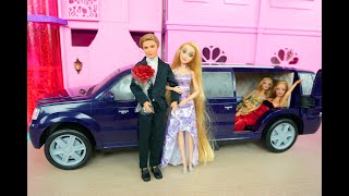 Limo for Party &amp; Barbie Evening Dresses for Grammy Awards Fête Abendkleid Festa Gaun malam ليموزين