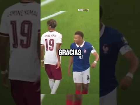Momentos entrañables de Lamine Yamal😍(#futbol)