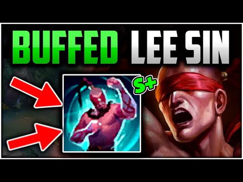 BUFFED LEE SIN IS A BEAST! (MOST DAMAGE DEALT/TAKEN) | Lee Sin Season 13 League of Legends