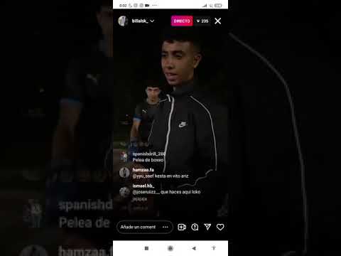 billalsk- sus amigos se pelean en directo😲