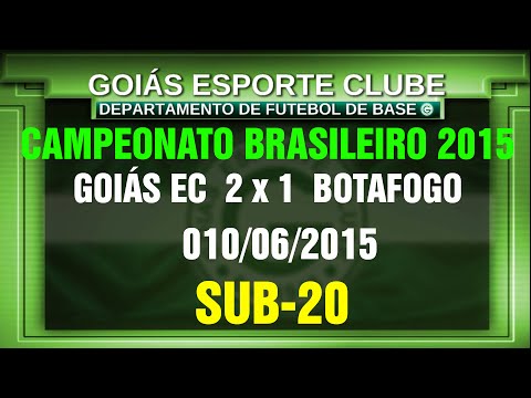 S20-GEC 2 x 1 BOTAFOGO - CAMP. BRASILEIRO - 10/06/2015