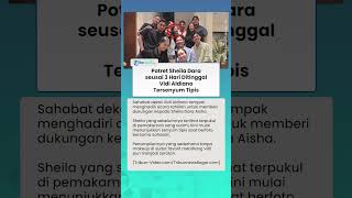 Potret Sheila Dara Usai 3 Hari Ditinggal Vidi Aldiano, Mulai Tersenyum Saat Foto Bareng Teman