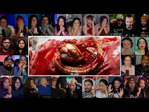 Chestburster Scene | Alien (1979) Reaction Mashup