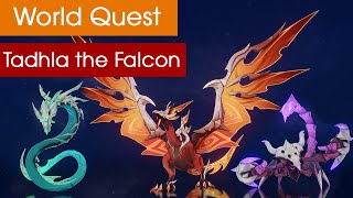 Tadhla the Falcon Genshin World Quest Guide