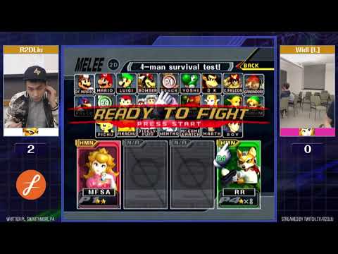 Event Match 31: R2DLiu (Fox) vs Widl (Peach) - Grand Finals
