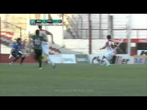 Gol de Velázquez. Instituto 2 - San Martín SJ. Fecha 14. Torneo Primera B Nacional 2014. FPT.