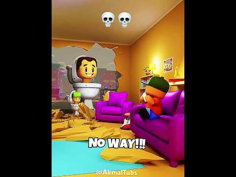 When Stumble Guys Meets Skibidi Toilet Chaos 💀 Stumble Guys X Skibidi Toilet 🚽