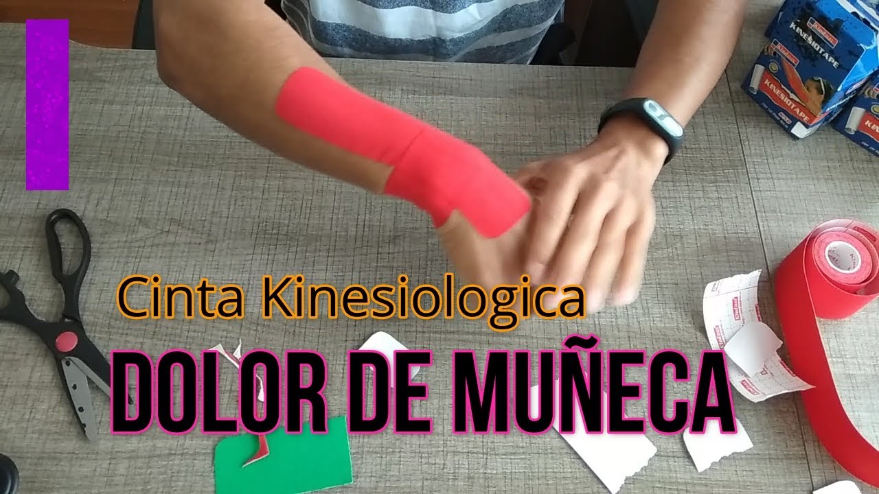 Cinta Kinesiologica Para El Dolor De Muñeca