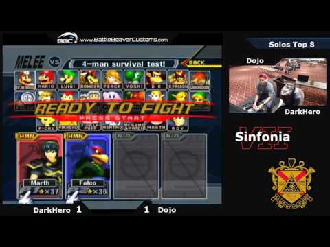 Sinfonia VII - Dojo VS DarkHero - Melee Solos Winners Final