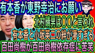 【日本保守党】有本香が東野幸治にお願い！北村晴男イジりで／百田尚樹が百田尚樹依存症に苦笑／有本香と小坂英二の絆が凄すぎる