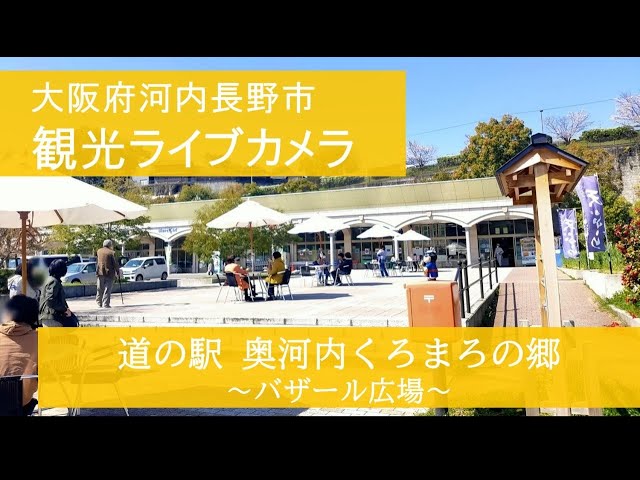 道の駅 奥河内くろまろの郷 バザール広場