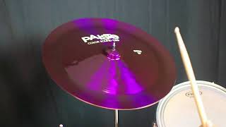 Video thumbnail for Paiste 18" Color Sound 900 Purple China by The Drum Shop - Portland, Maine