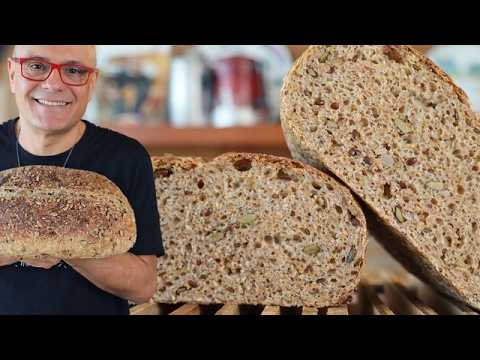 PANE INTEGRALE NATURALE con i SEMINI