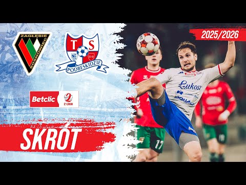 Zagłębie Sosnowiec  : Podbeskidzie 2-0 Skrót Meczu Betclic 2 liga