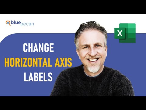 How to Change Horizontal Axis Labels in Excel | How to Create Custom X Axis Labels