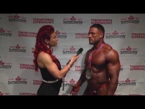 Toronto Pro Supershow 2016 - Nancy Di Nino and IFBB Pro Zane Watson