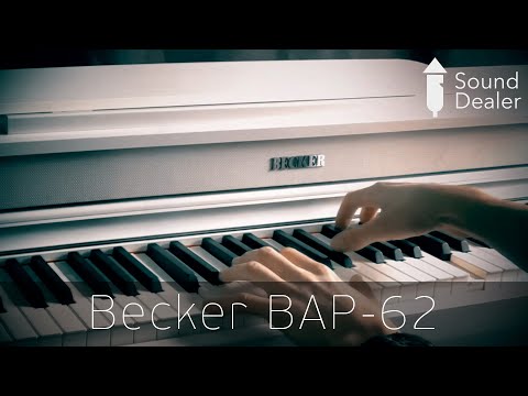 Демонстрация звучания цифрового пианино Becker BAP-62R