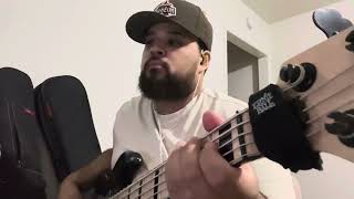 Angie Stone - Lovers Ghetto bass cover #bassplayer #music #aguilaramp