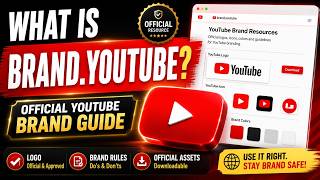 What is Brand.YouTube? 🔥 YouTube Logo, Brand Guidelines & Official Ass