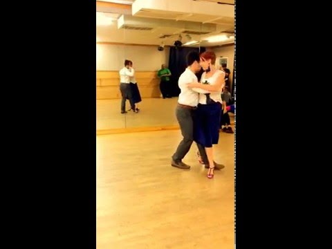 Tango 200: Rhythmic Giro w Milonguero Dip