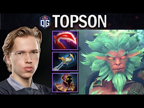 OG.TOPSON MONKEY KING WITH HOOD OF DEFIANCE - DOTA 2 7.29 GAMEPLAY
