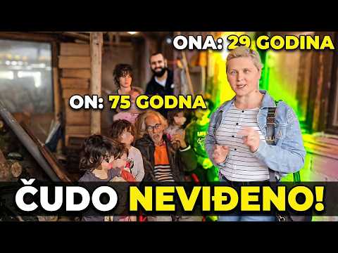 Najljepša LJUBAVNA priča 😍 On 75, ona 29 (Ljubav ne zna za socijalnu službu)