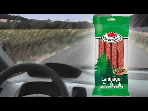 Schwarzwaldhof Landjäger - Wurst Review [Deutsch] (feat. TastyGriefer)
