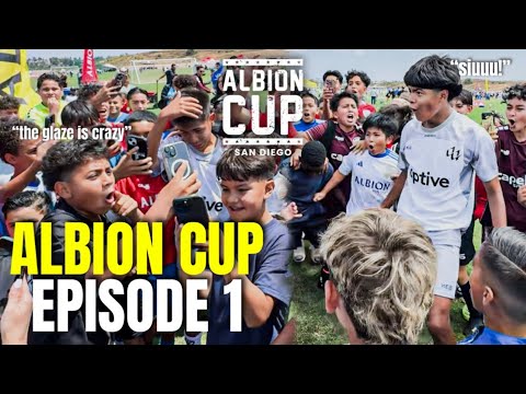 WE WEREN’T READY FOR THIS CROWD 😳🔥 | Albion Cup Episode 1: U14 UTAH UNITED VS INLAND SURF