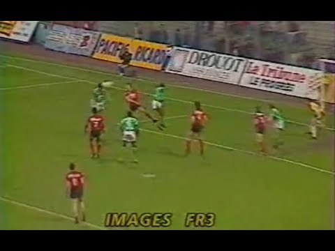 ASSE 2-0 Rennes - 36e journée de D1 1986-1987