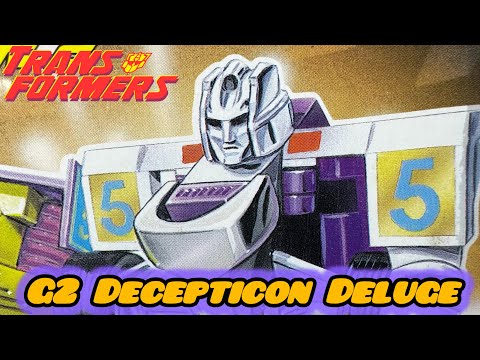 The Scientific Advisor? Transformers Generation 2 Decepticon Deluge 4K video review