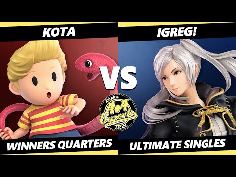 4o4 Smash Night 23 Winners Quarters - Kota (Lucas) Vs. iGreg! (Robin) - SSBU Ultimate Tournament