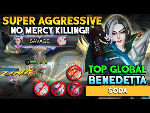 Bernedetta Savage! Real Killing Machine! Super Aggressive Gameplay Top Global Bernedetta by SODA