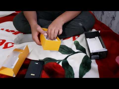 Poco x3 NFC Kutu açılımı