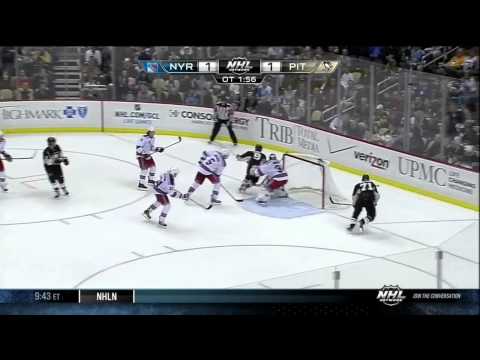 Full overtime April 5 2013 NY Rangers vs Pittsburgh Penguins NHL Hockey