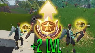 2 lvl up fortnite battle royale - porzellanthron in fortnite