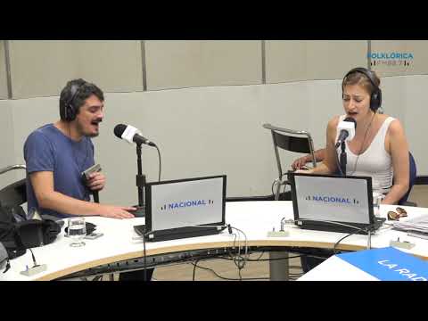 Franco Luciani y Victoria Birchner se presentaron en  la Folklórica 98.7